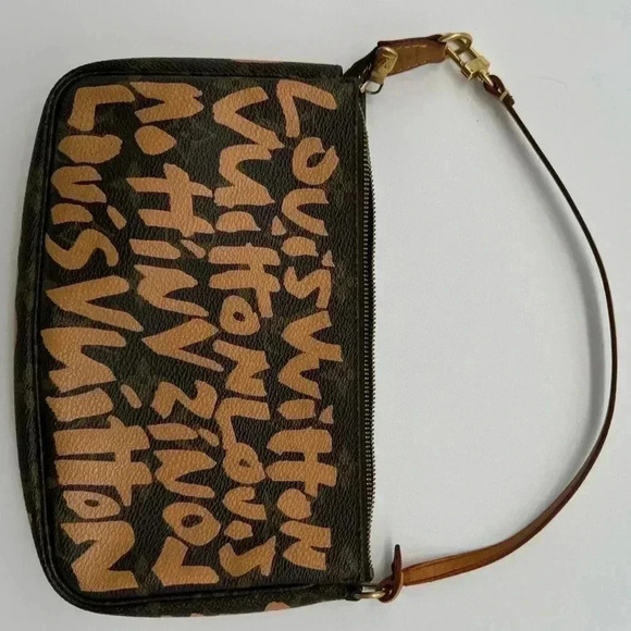 LOUIS VUITTON x Stephen Sprouse ‘Graffiti’ Pochette  with long strap non-branded - Picture 4 of 17